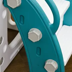 AIYAPLAY 7-in-1 Toddler Slide for Ages 1-3 Years with Basketball Hoop - 8