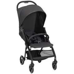AIYAPLAY Travel Stroller, Lightweight Pushchair, Compact Buggy with Canopy, Basket and Multi-Position Recline, Dark Grey - 1