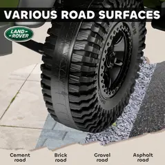 AIYAPLAY Kids Ride On Car with Remote Control, Music, Horn, 4 Spring Suspension Wheels, LED Lights for 3-5 Years Old, Green - 7