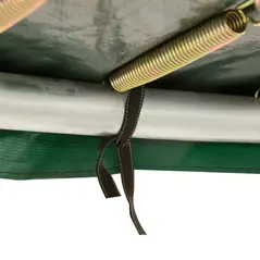 HOMCOM 12FT Replacement Trampoline Pad Thick Foam Safety Φ366cm Spring Cover Bounce Padding - Green - 7