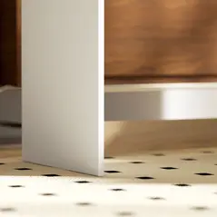 HOMCOM 100cm Compact Computer Desk with Keyboard Tray, Home Office Desk with Drawer for Bedroom Study, Oak - 9