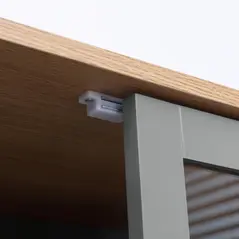 HOMCOM 180cm Tall Kitchen Pantry Cupboard, Freestanding Storage Cabinet with 5 Tier, Adjustable Shelves,  Drawer, Grey - 9