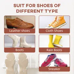 HOMCOM 2 Pairs Electric Shoe Dryer, Wall Mounted Shoe Warmers with Constant Temperature for Boots, Leather Shoes, Socks, White - 5