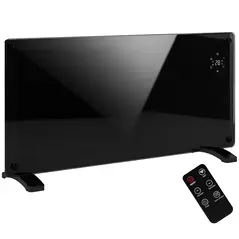 HOMCOM 2000W 5-35℃ Smart Control Heater - Black - 1