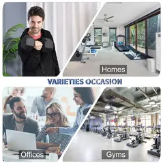 HOMCOM 2x17.5kg Rubber Hex Dumbbell Portable Hand Weights Dumbbell Home Gym Workout Fitness Hand Dumbbell - 6