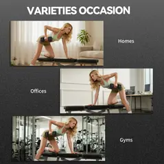 HOMCOM 2x15KG Rubber Hex Dumbbell Portable Hand Weights Dumbbell Home Gym - 6