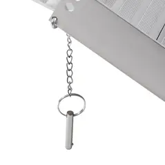 HOMCOM 2ft Folding Aluminum Wheelchair Ramp Scooter Portable Mobility Assist Suitcase Access Aid Disabled - 7