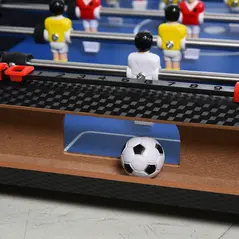 HOMCOM 29 Inch Mini Tabletop Football Foosball Gaming Table  Play Fun Game 74.5L x 36.1W x 12H CM - 8