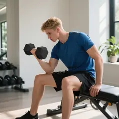 HOMCOM 2x15KG Rubber Hex Dumbbell Portable Hand Weights Dumbbell Home Gym - 2