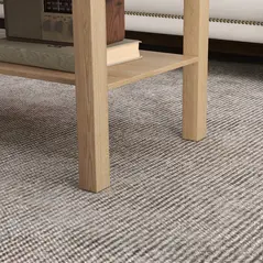 HOMCOM 2-Tier Coffee Table with Storage Shelf, Rectangular Centre Table for Living Room, Home Office, Natural Wood Finish - 9