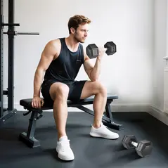 HOMCOM 2x12.5KG Rubber Hex Dumbbell Portable Hand Weights Dumbbell Home Gym - 2