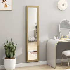 HOMCOM 37 x 157 cm Full Length Mirror - Natural - 9