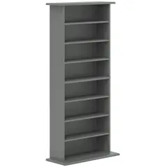 HOMCOM 360 CD Storage Unit - Grey - 1