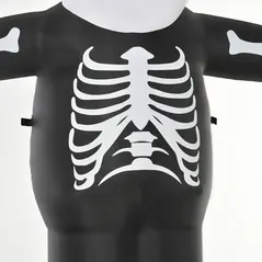 HOMCOM 3m Halloween Inflatable Skeleton Ghost Decoration, LED Lighted for Home Indoor Outdoor Garden Lawn Decoration Party Prop - 9