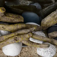 HOMCOM 47inch / 120cm Electric Fireplace Wall Mounted, Freestanding, Glass Electric Fire Suite with Mantel, Adjustable LED Flame Effect and Temperature, Log, Pebble, Remote Control, 2000W, White - 9