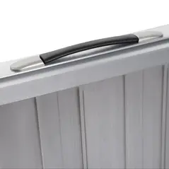 HOMCOM 4ft Folding Aluminum Wheelchair Ramp Scooter Portable Mobility Assist Suitcase Access Aid Disabled - 9