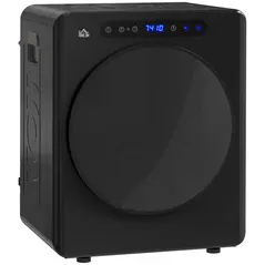 HOMCOM 4kg Compact 40-60℃  Tumble Dryer - Black - 1