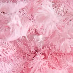 HOMCOM 4FT Artificial Christmas Tree Holiday Xmas Holiday Tree Decoration with Automatic Open for Home Party, Pink - 8