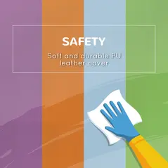 HOMCOM 4-piece Soft Play Set, Climb and Crawl Foam, Toddler Stairs and Ramp, Orange - 5