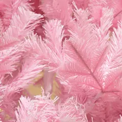 HOMCOM 6FT Artificial Christmas Tree Holiday Xmas Holiday Tree Decoration with Automatic Open for Home Party, Pink - 9