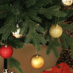 HOMCOM 5ft Artificial Spruce Christmas Tree - Green - 9