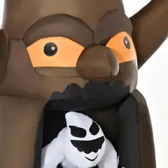 HOMCOM 8FT 2.4m Halloween Inflatable Tree Floating Ghost, Build-in LEDs Blow Up Scary Decorations for Party Outdoor Indoor Yard Garden Holiday Décor - 8