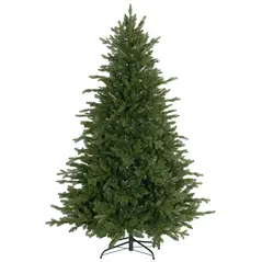 HOMCOM 6ft Bare Artificial Christmas Tree, with 1821 Tips - Green - 1