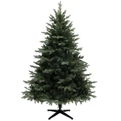 HOMCOM 6ft Artificial Spruce Christmas Tree - Green - 1