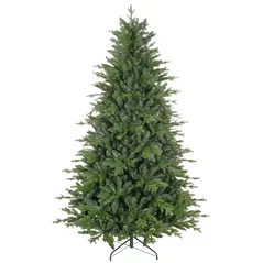 HOMCOM 7ft Bare Artificial Christmas Tree, with 2445 Tips - Green - 1