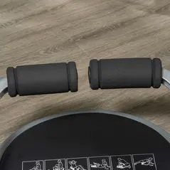 HOMCOM Abs Trainer, Ab Crunch Machine, Foldable Abdominal Trainer, Core Fitness & Whole Body Exercise Equipment for Home Gym - 8