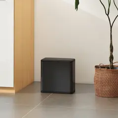 HOMCOM 8L Hanging Kitchen Bin, Rubbish bin with Lid and Removable Inner Bucket for Kitchen Cabinet Door, Under Sink, Office - 9