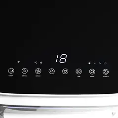 HOMCOM 9000 BTU Portable Air Conditioner, Smart Home WiFi Compatible, 4 in 1 Air Conditioning Unit, Dehumidifier, Fan with Remote, 24H Timer, Window Venting Kit, 20m², R290, A Energy Efficiency - 9