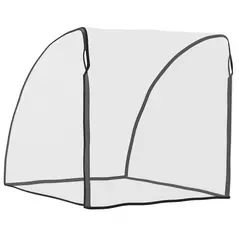 HOMCOM Baby Bike Trailer Cover, Anti Dust Rain Snow, Cold Wind, 76 x 61 x 61 cm - 9