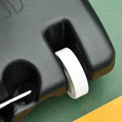 HOMCOM Basketball Hoop Outdoor, Portable Basketball Hoop and Stand with Weighted Base, Portable on Wheels, 1.55-2.1m, for Teens, Juniors, Adults, White - 9