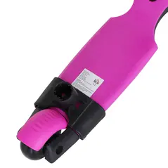 HOMCOM Adjustable Kids Toddler Scooter, with Removable Seat, Back Handle, Pink - 8