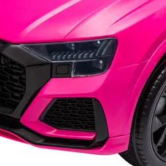 HOMCOM Audi RS Q8 6V Kids Electric Ride On Car Toy w/ Remote USB MP3 Bluetooth Pink - 9