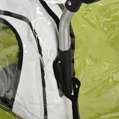 HOMCOM Baby Bike Trailer Cover, Anti Dust Rain Snow, Cold Wind, 76 x 61 x 61 cm - 8