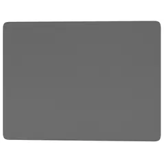 HOMCOM Chair Mat for Hard Floors, 90 x 120 cm Non-Slip Floor Mats for Wood/Tile Protection, Office & Home, Black - 1