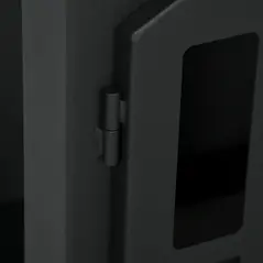 HOMCOM Bioethanol Stove Freestanding Medium-Large 3H Burning Stainless Steel Flame Snuffer for Living Room Black - 8