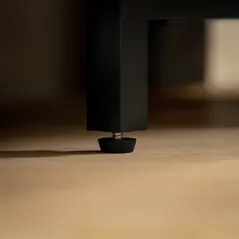 HOMCOM Corner TV Stand with 2 Open Shelves for 47 Inch TV - Rustic Brown - 9