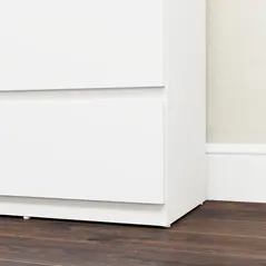 HOMCOM Chest of Drawers, 5-Drawer Storage Cabinets, Modern Dresser, Storage Drawer Unit for Bedroom - 9