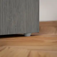 HOMCOM Computer Desk, Home Office Desk, Writing Table, PC Workstation with 3 Storage Shelves and 3 Drawers for Working, Study, 120 x 49 x 72 cm, Grey - 9