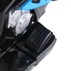 HOMCOM Electric Motorbike for Kids Ride on BMW Motorbike W/Headlights and Music, 6V, Blue - 9