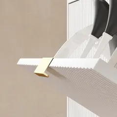 HOMCOM Elegant Four-Drawer Shoe Cabinet - White - 9