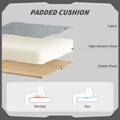 HOMCOM Ergonomic High Back Gaming Chair for Adults, Printed Velvet Computer Recliner Chair with Footrest, Lumbar Support, Adjustable Height and 360° Swivel Seat for Office or Gaming, Grey - 5