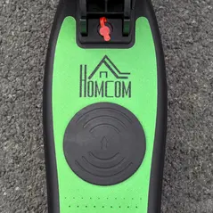 HOMCOM Folding Electric Scooter with Brake, for Ages 6+ Years, 8km/h Maximum Speed, Green - 9