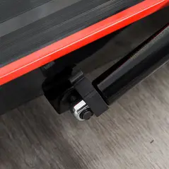 HOMCOM Foldable Walking Machine Treadmill 1-6km/h with LED Display & Remote Control Exercise Fitness for Home Office - 8