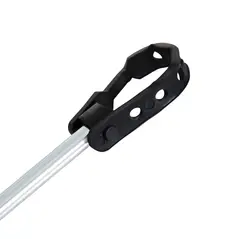 HOMCOM Folding Bike Repair Stand Bicycle Bike Stand For Maintenance Display Cycle Rack with Tool Tray, Height Adjustable - 9