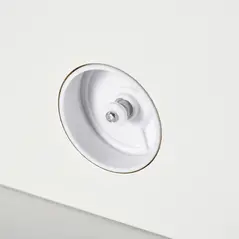 HOMCOM Floating TV Unit Stand for TVs up to 40", Wall Mounted Media Console with Storage Shelf, Entertainment Center, White - 9