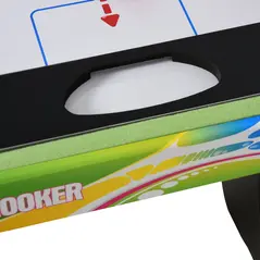 HOMCOM Folding Multi Gaming Table 4 in 1 Hockey, Football Table, Table Tennis, Billiards For Play Fun - 8